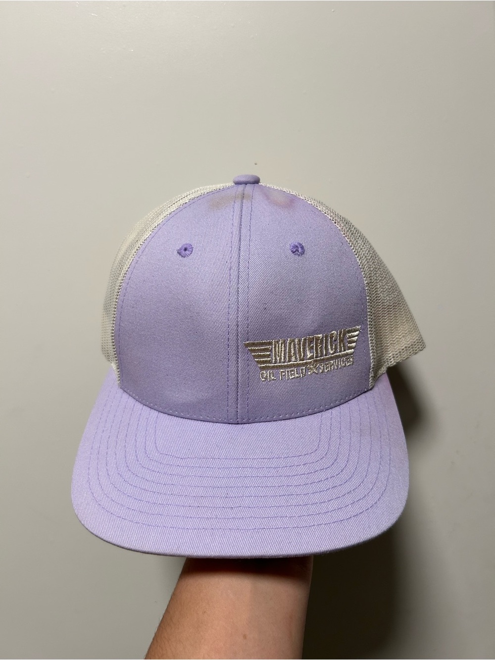 Y2k Richardson 115 Maverick Oil Field Services trucker hat
